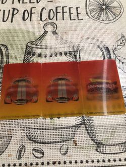 1997 In-N-Out Burger Collectible Motion Cards Set of 3