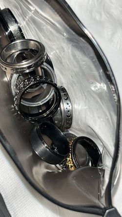 Chunky Fidget Rings Size 8