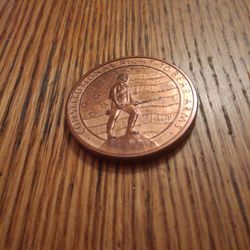 Historic Copper Second Amendment Coin