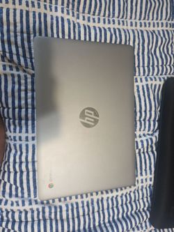 Unused 14-inch Silver HP Chromebook
