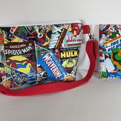 The Hulk Comic Purse With Matching Cushion Sunglass Case  One Of A Kind