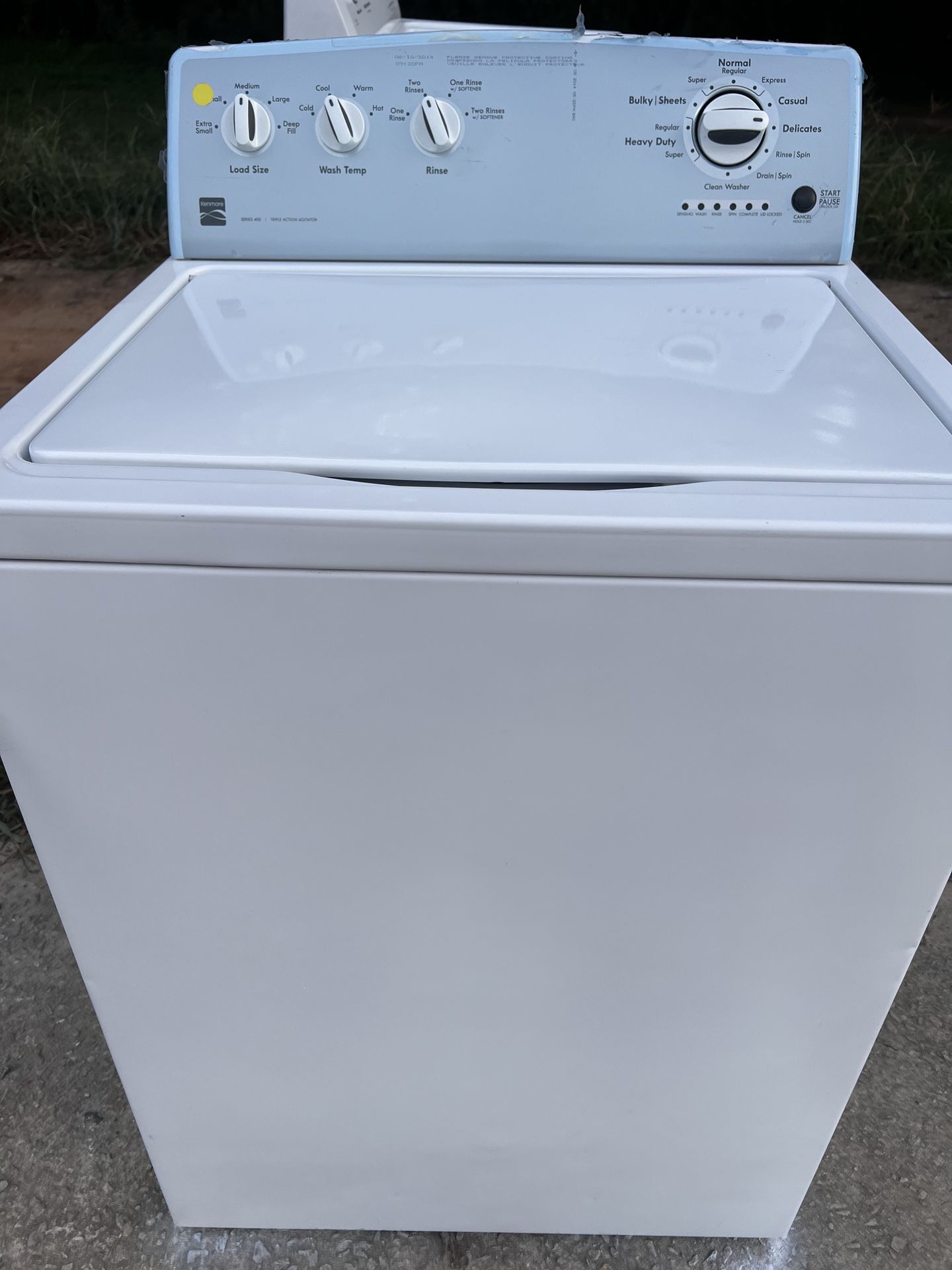Kenmore Washer