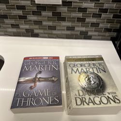 Game Of Thrones & Dance With Dragons Books 