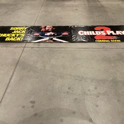 12’x 35” Child’s Play 2 Canvas Movie Poster