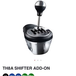 thrustmaster t500 rs comes with a TH8A shifter 