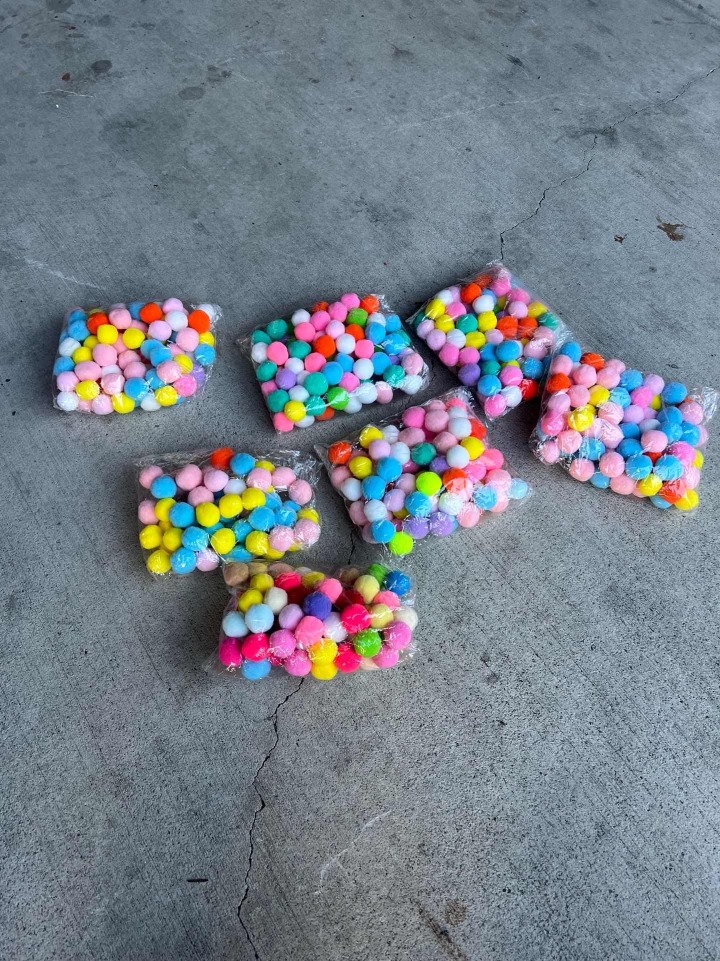 Plush ball bags All 10 dlrs