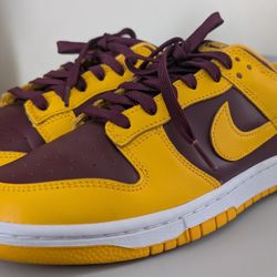 NIKE DUNK LOW RETRO UNIVERSITY GOLD "ARIZONA STATE" 7.5