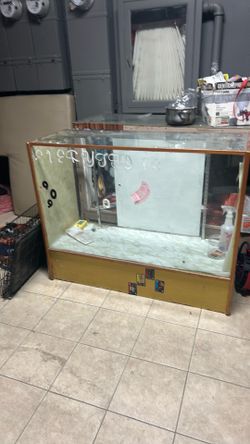Old Glass Display Case.