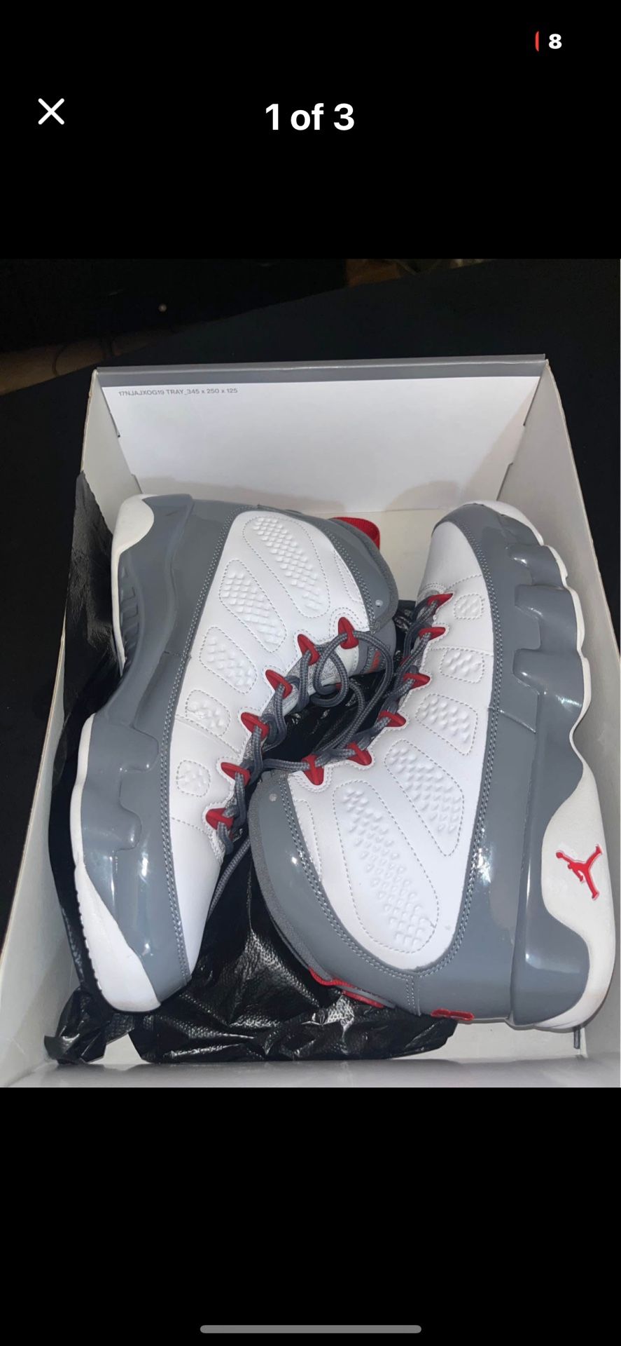 Jordan 9 Fire Reds