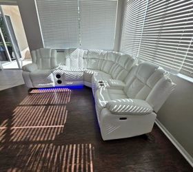 Power recliner sectional sofa