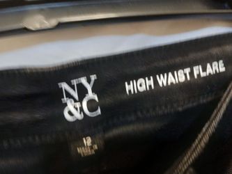 NY&C High Waist Flare Pants Size 12