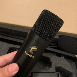 Tonor Condenser podcast Microphone and Stand