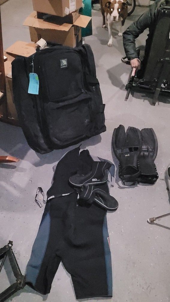 BMY Scooba Pro - Bag Outfit Shoes And Flippers