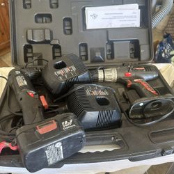 Craftsman 1/2 Inch Cordless Drill/Right Angle Driver