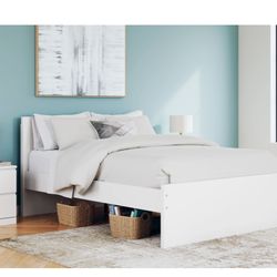 Queen White Bed Frame 