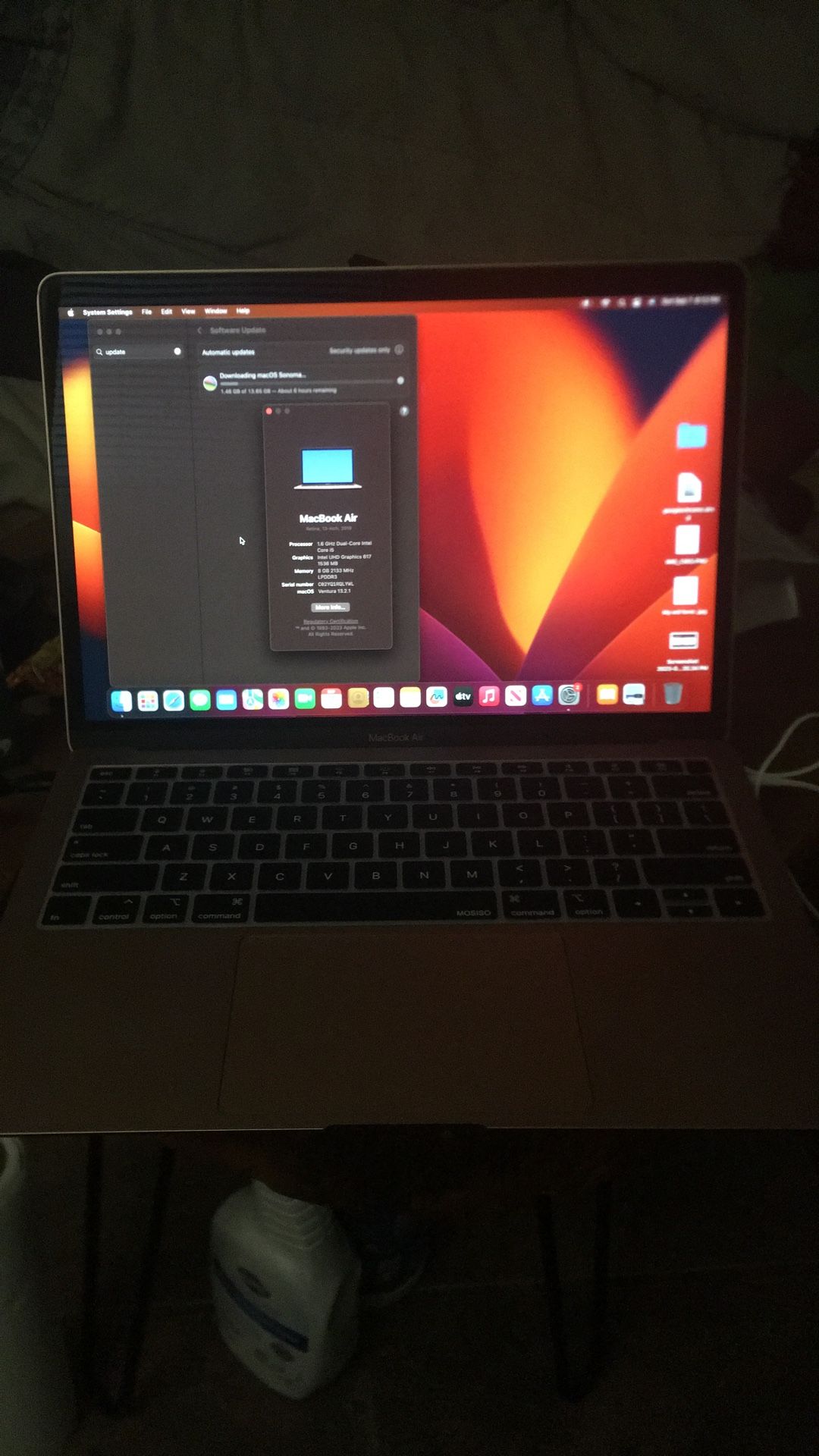 Mac Book Air I’m