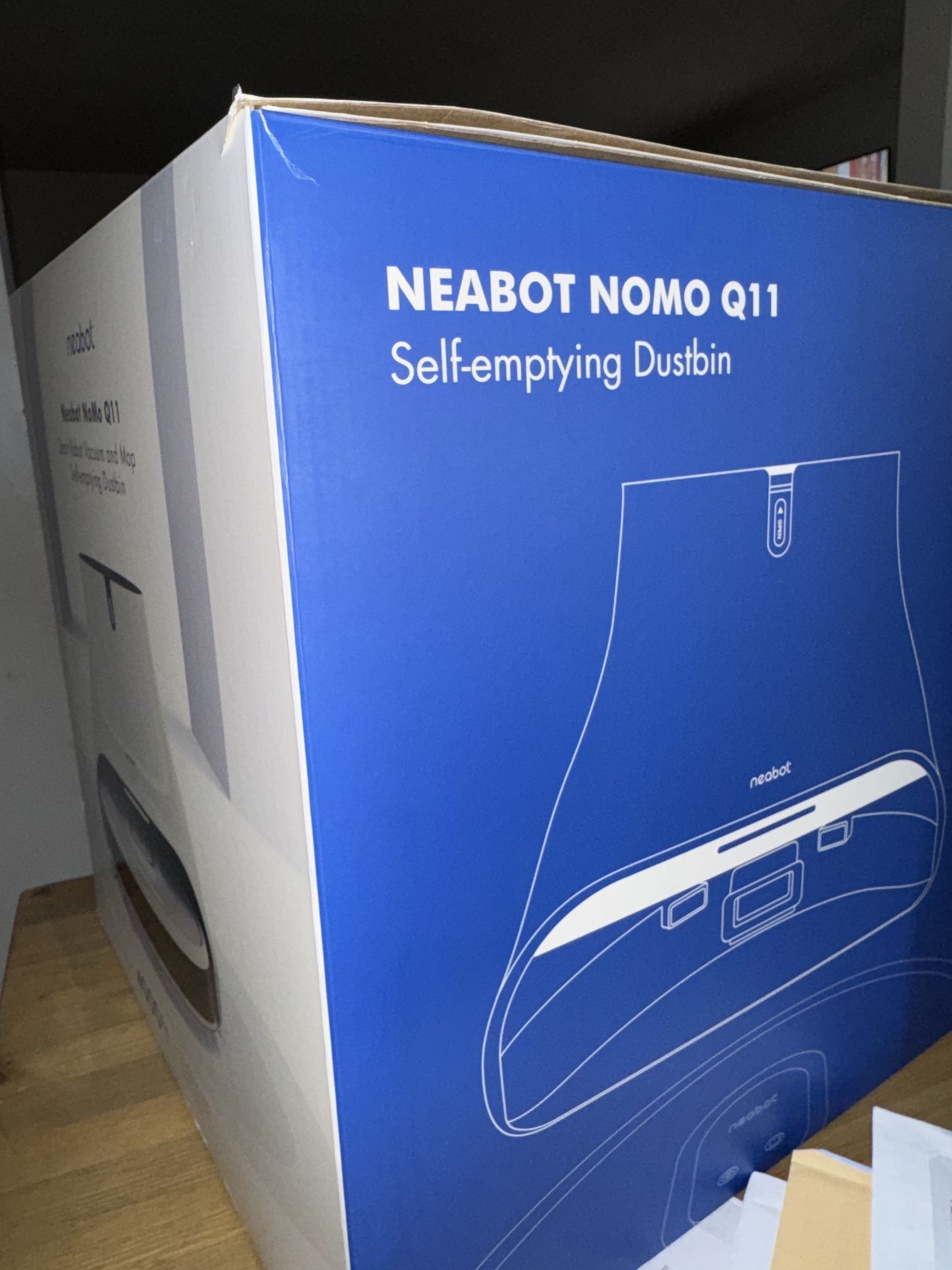 Brand New Neabot NoMo Q11 Robot Vacuum & Mop - Self-Emptying