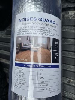 Noise Guard Floor Underlayment