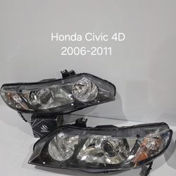 Honda Civic 4D 2006-2011 Headlights 