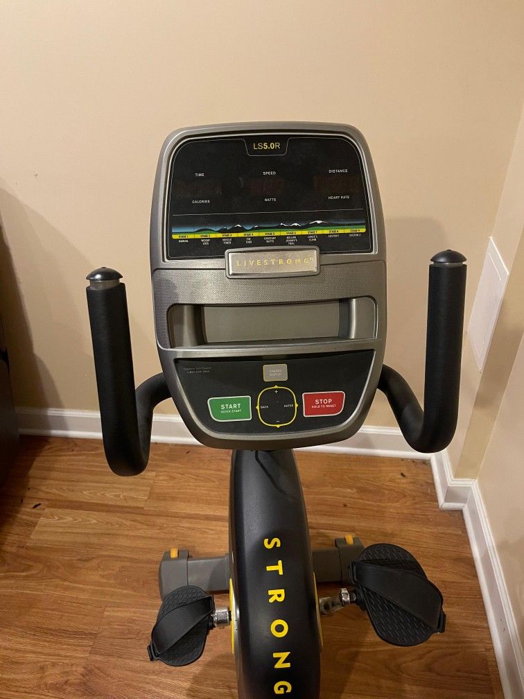 Livestrong LS5.0R Recumbent Stationary Bike