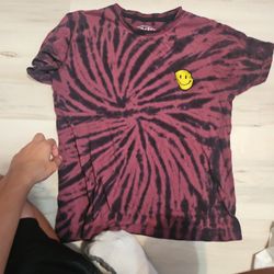 Tye Dye Smile Face Shirt
