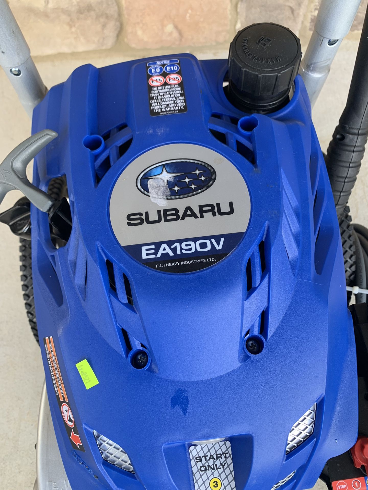 PowerStroke Reconditioned 3,100PSI 2.4GPM Subaru Electric Start Gas