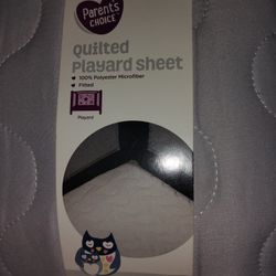 Quilted Playard Sheet 