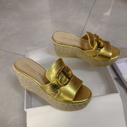 DIOR Casual Wedge Sandals