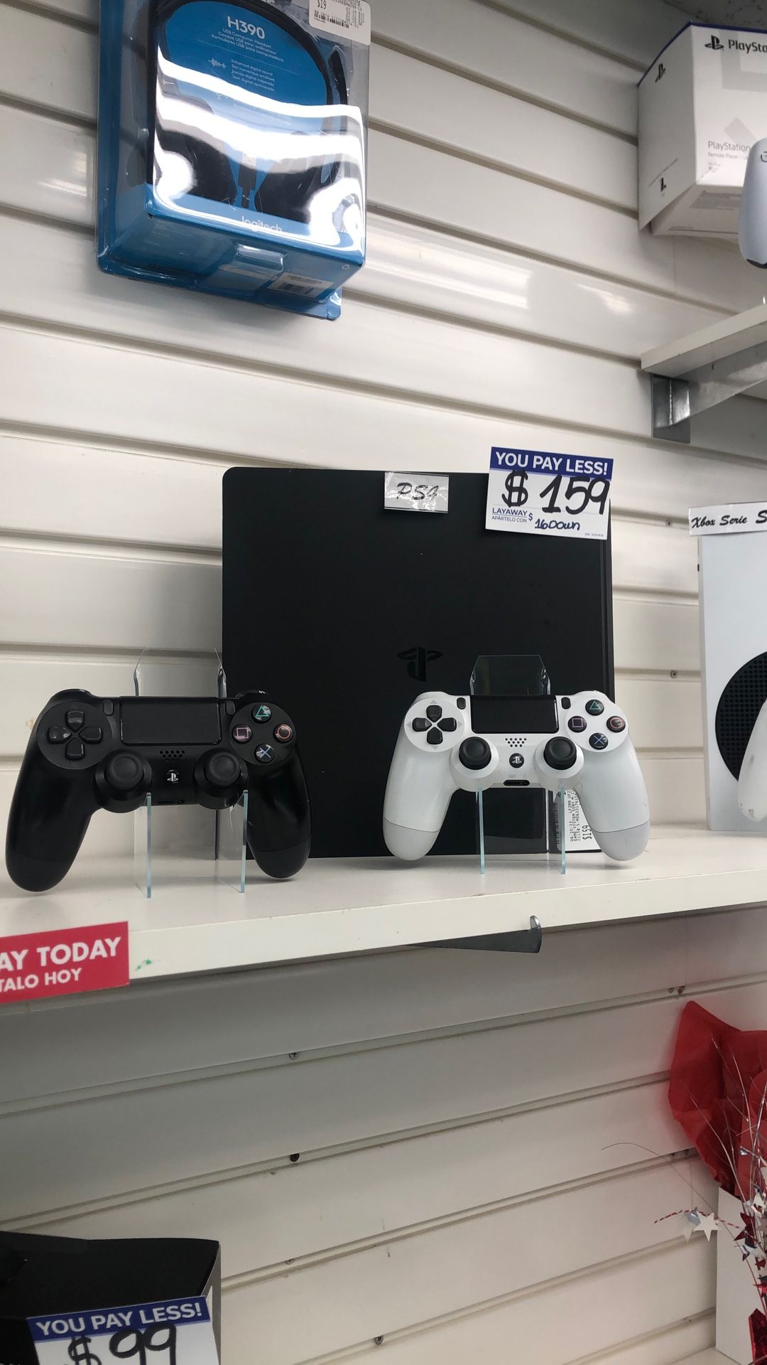 PS4 With Controllers