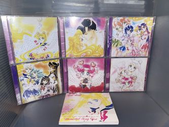 Sailor Moon Pretty Soldier Memorial Song Box Japan Columbia 6CDs Used from Japan