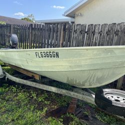 15’ Aluminum Boat