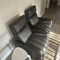 Brand New Black Modern Recliners !! 