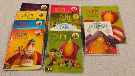 Polish Books Series For Kids About Tappi The Viking.