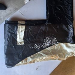 Reversible Silk Robe 