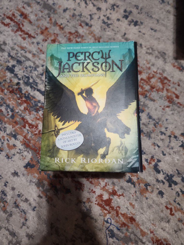 Paper cover complete Percy Jackson series