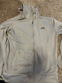Mens NorthFace Zip Up Size large
