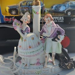 Vintage Grafenthal Porcelain Lamp.