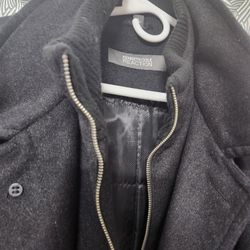 KENNETH COLE REACTION MENS WOOL COAT SIZE Large