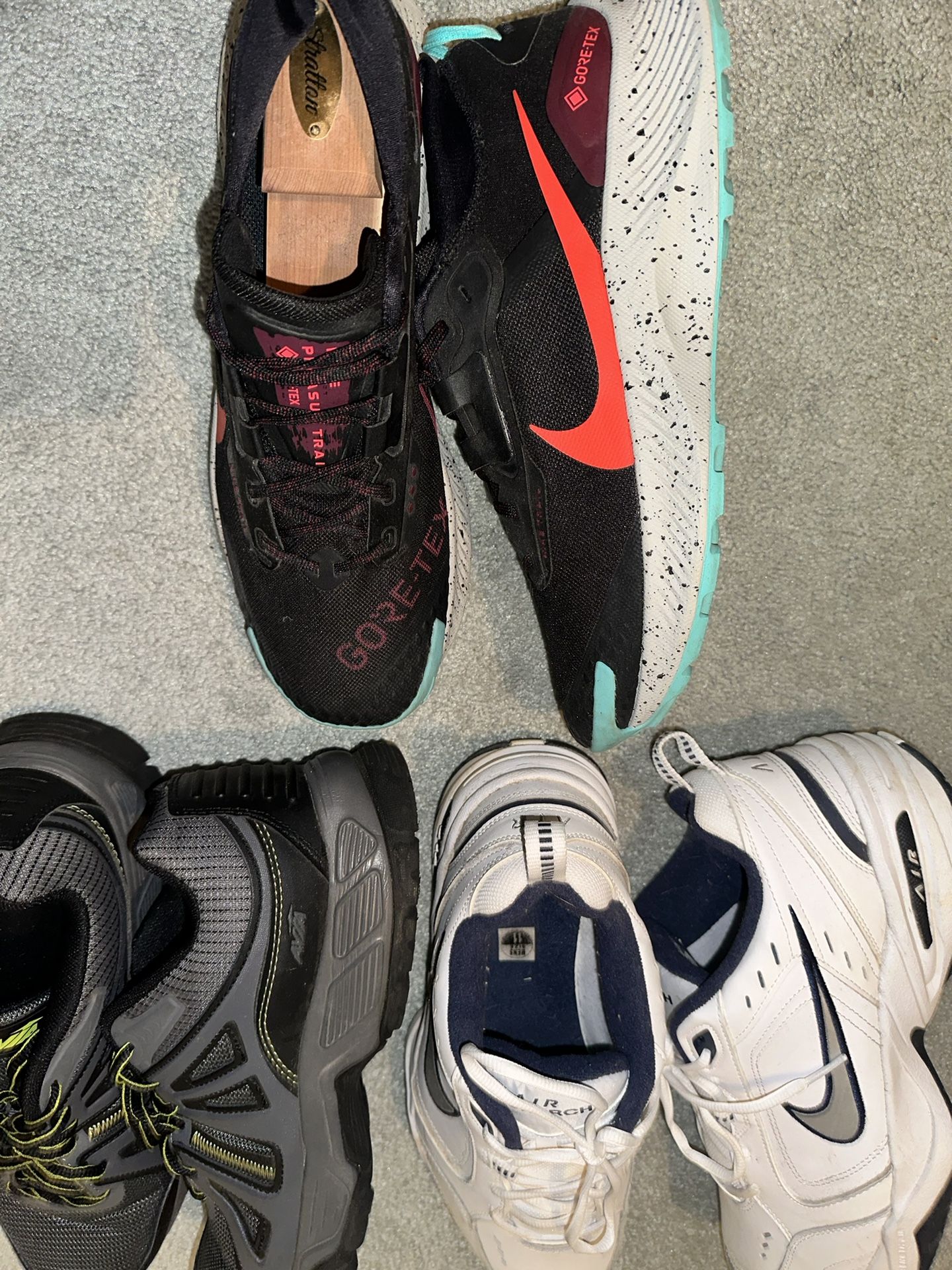 3 pairs of original Nike shoes, size 11