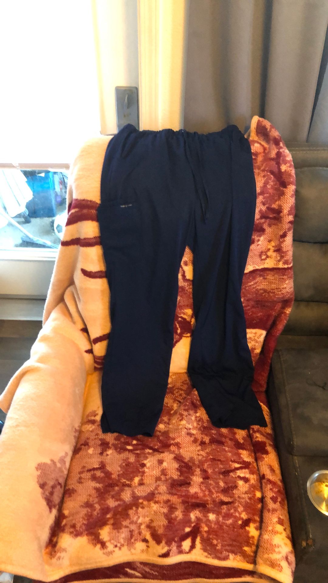 BLACK FRIDAY SALE Healing Hands Blue Scrubs Size Medium