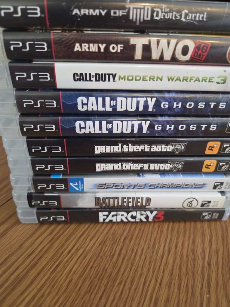 10 PS3 Games