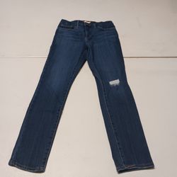 Levi 311 Womens Shaping  Jeans Distressed Knee Sz28×30