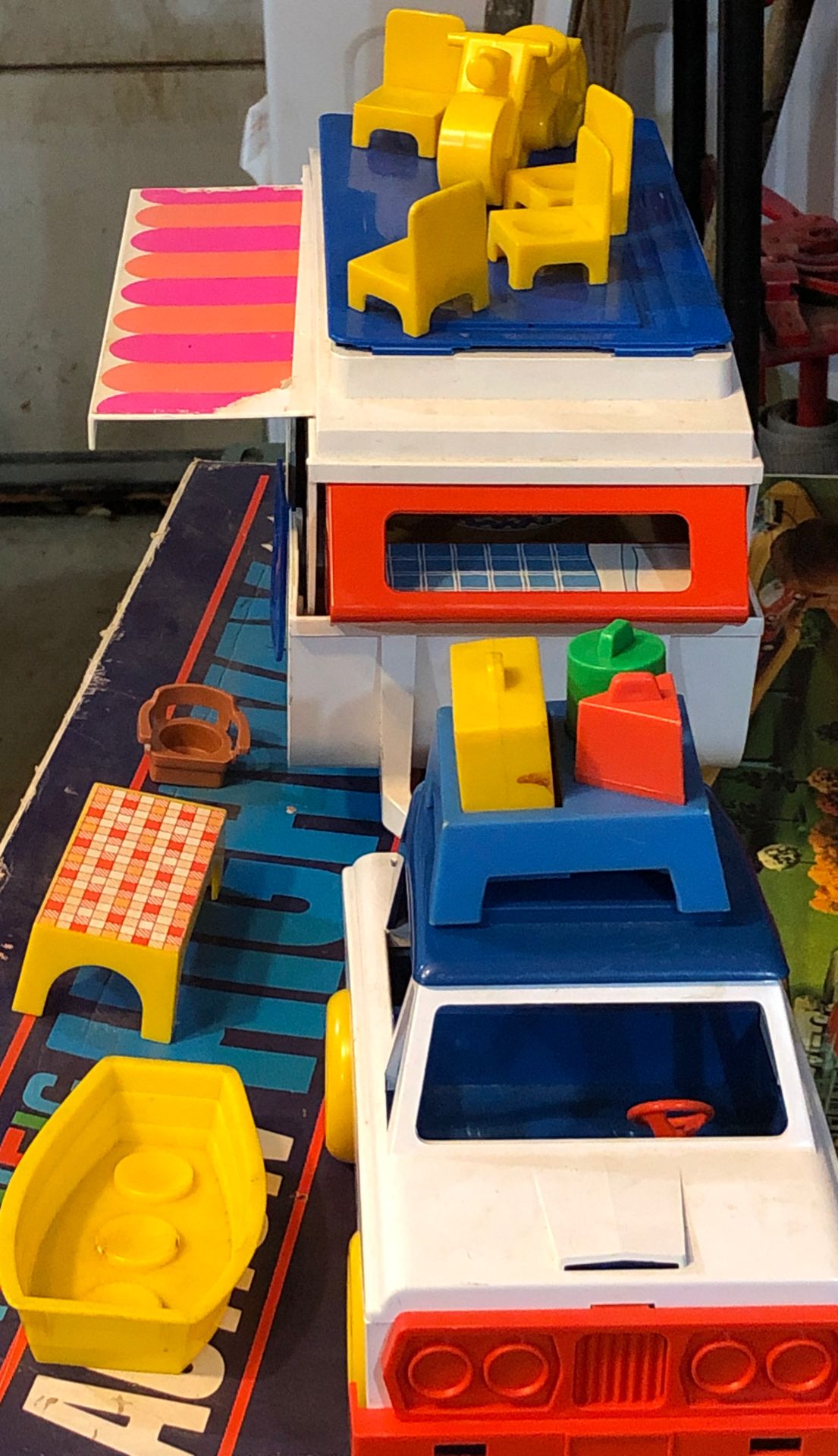 Webbles Romper room camper and accessories vintage