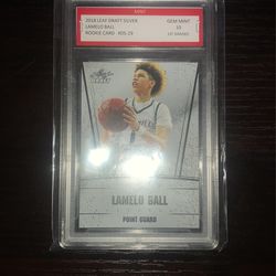 Lamelo Ball Rookie Card Gem Mint 10