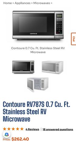 Contoure RV787S 0.7 Cu. Ft. Stainless Steel RV Microwave