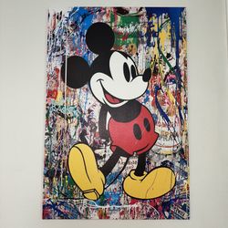 100$ Brand New Canvas Mickey Disney 