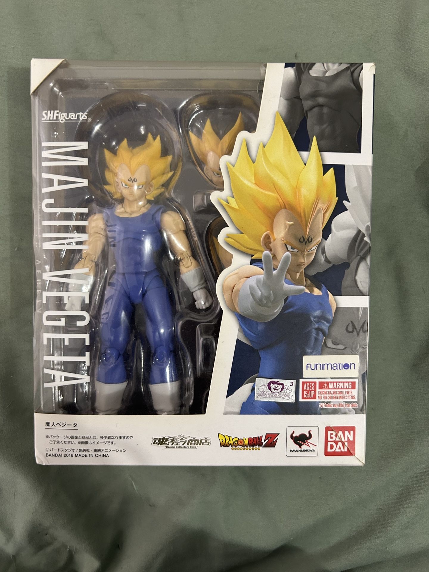 SHF Majin Vegeta Figure