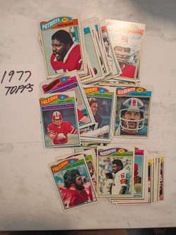 Vintage 1977 Topps Football Cards