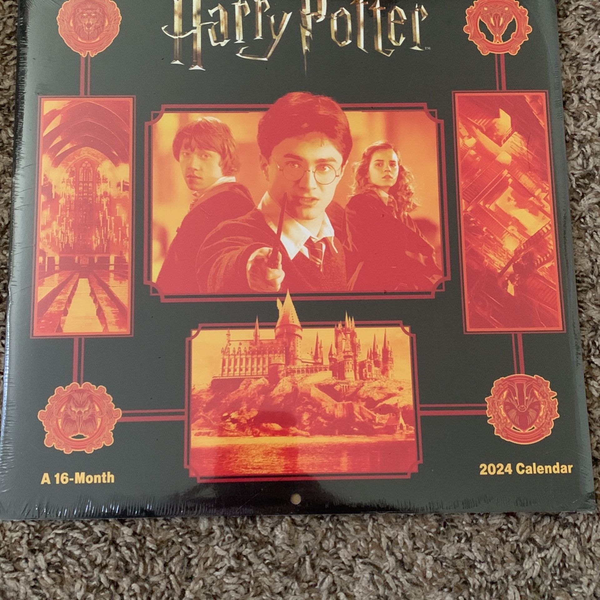 Harry Potter 16 Month 2024 Calendar