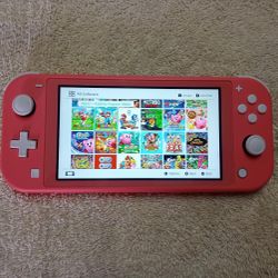 NINTENDO SWITCH LITE MOD with 120 POPULAR SWITCH GAMES and 7500 CLASSIC ARCADE GAMES